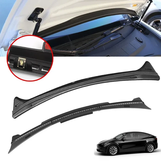 Car Front Hood Dust Proof Seal Strip For Tesla Model Y 3 Car Accessories  Protector Guard Water Strip 2023 - AliExpress