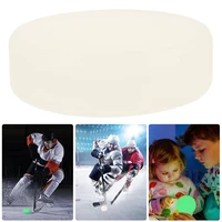 Glow in The Dark Hockey Puck Luminous Hockey Puck 3.54x1.18 In Glowing Hockey Puck Versatile Portable for Indoor Outdoor Game