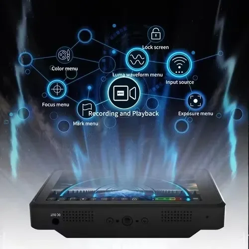 Shimbol ZO600M ZO600MS 5.5" 5G Wifi Wireless Video Monitor with Free Switch Transmitter Receiver 1000nit HDR Recording Playback
