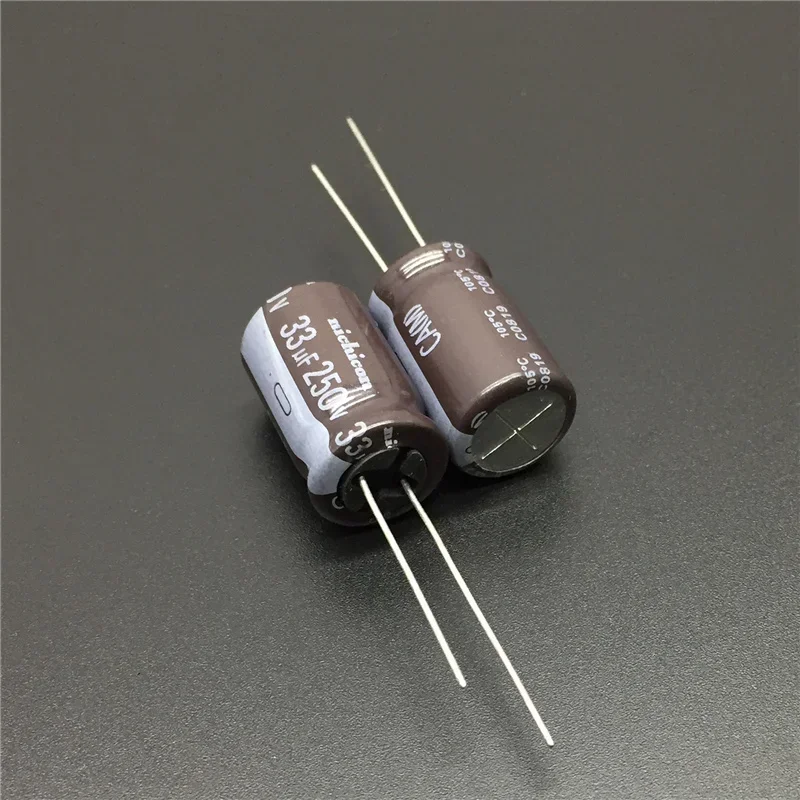 Nichicon 10uF 450V CS Aluminum Electrolytic Capacitor – 12.5x20mm – Japan (10/100pcs)
