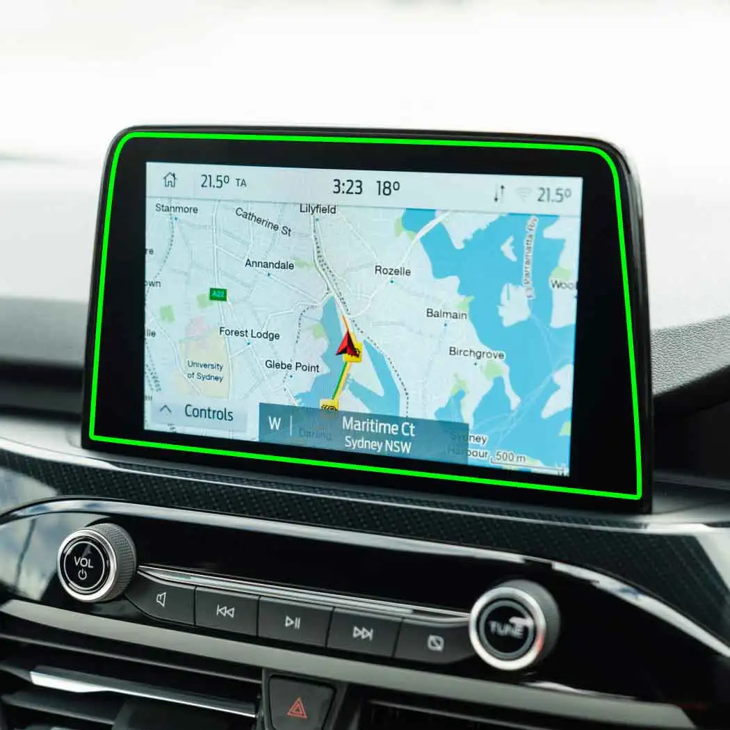 

Для Ford Escape hybridawd 2020 GPS Навигация экран защитная пленка из закаленного стекла авто внутренняя защита от царапин пленка фитинги