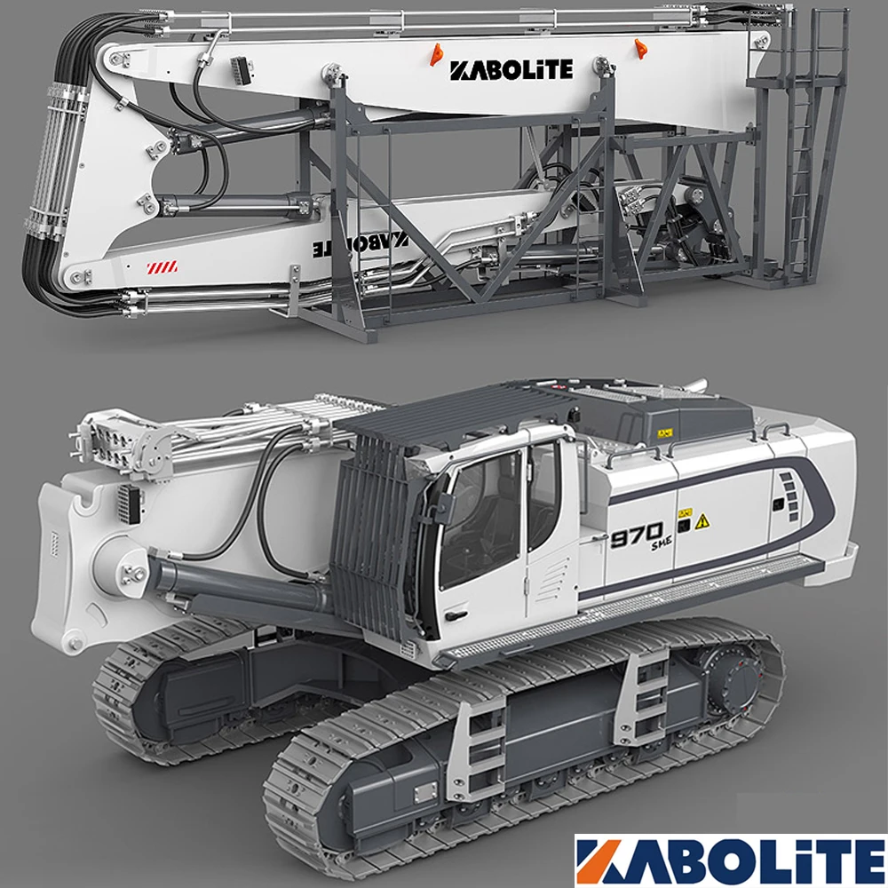 Kabolite K970 Braccio Esteso 1/14 Escavatore Idraulico Modello K970 Aggiornamento Edizione Limitata Versione Estesa Escavatore Modello Di Fascia Alta