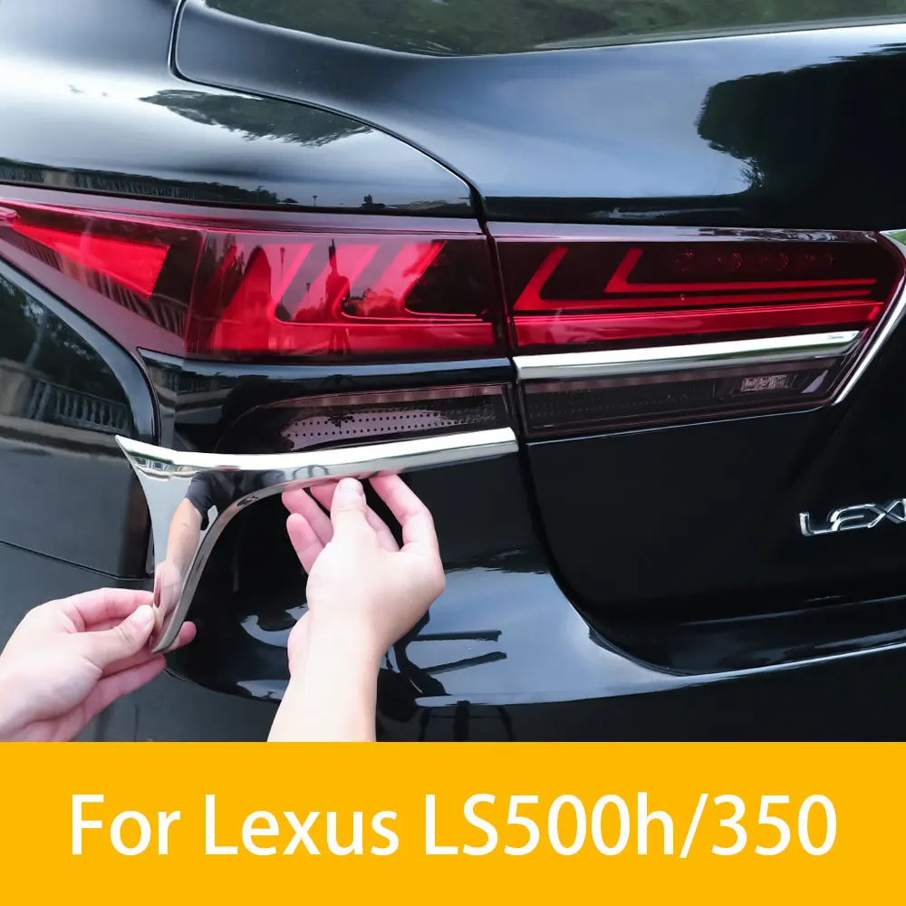 트렁크 헤드라이트용 테일 라이트 트림 스트립, 렉서스 LS500h/350 용, 2018-2024