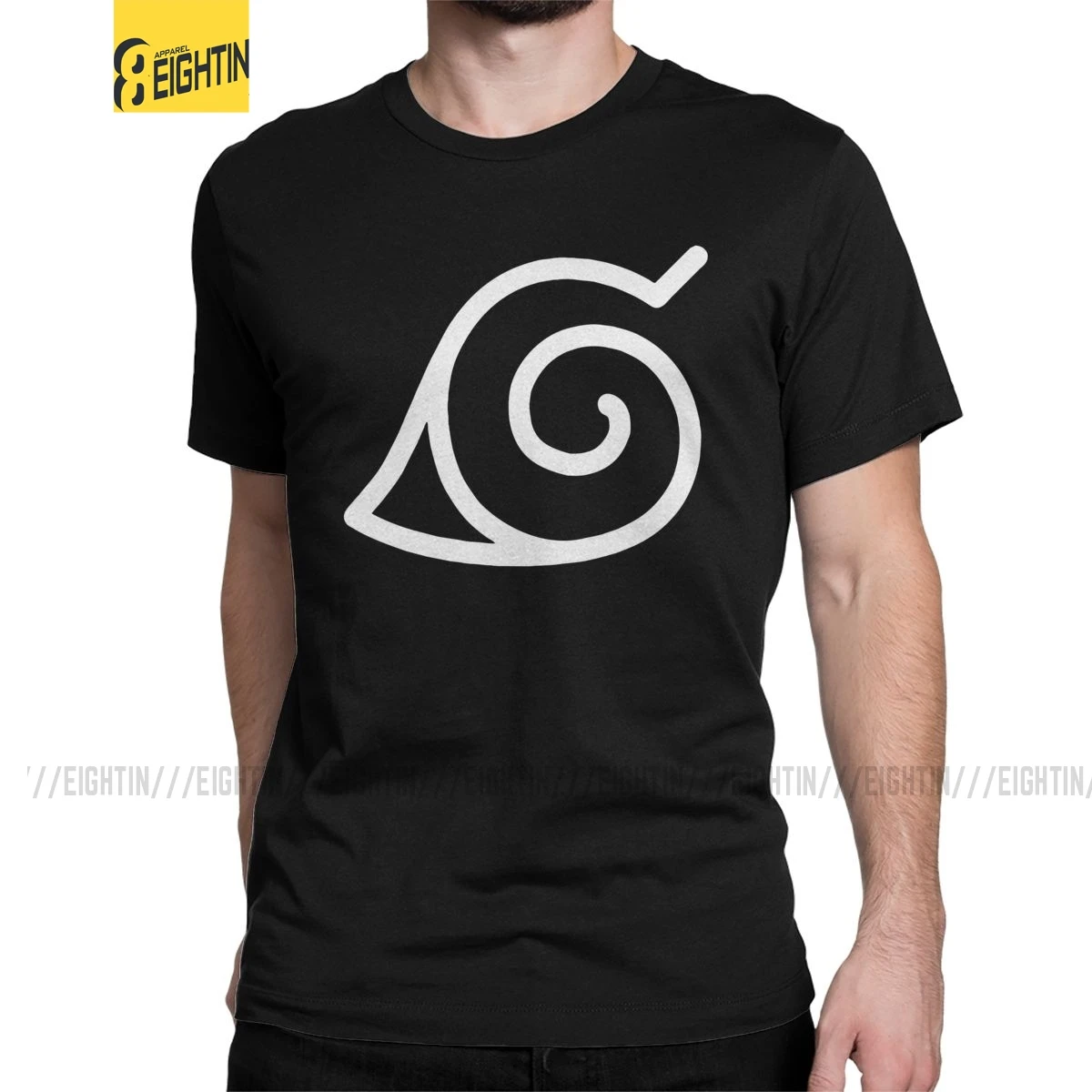 Men's T-Shirt Naruto Cotton Tee Shirt Short Sleeve Shinobi Akatsuki Kakashi Sasuke Itachi Manga Symbol T Clothes Plus Size | Женская