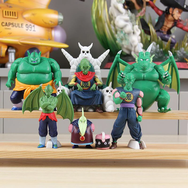 

Dragon Ball Z Piccolo Anime Figures DBZ Figura Piano Cymbal Drum Family Wcf Figurine PVC Statue Collectible Model Toys Gift
