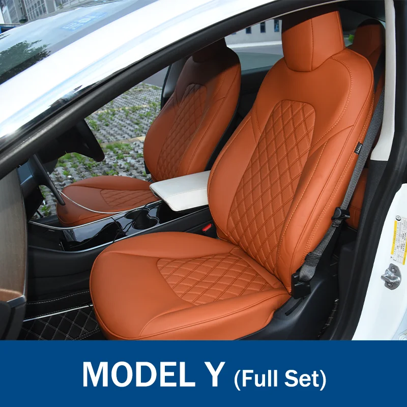 Für Tesla Modell 3 Y 2019 2020 2021 2022 Lenden Kissen Kissen Unterstützung  Napa Material Leder Sitzkissen Auto Zubehör - AliExpress