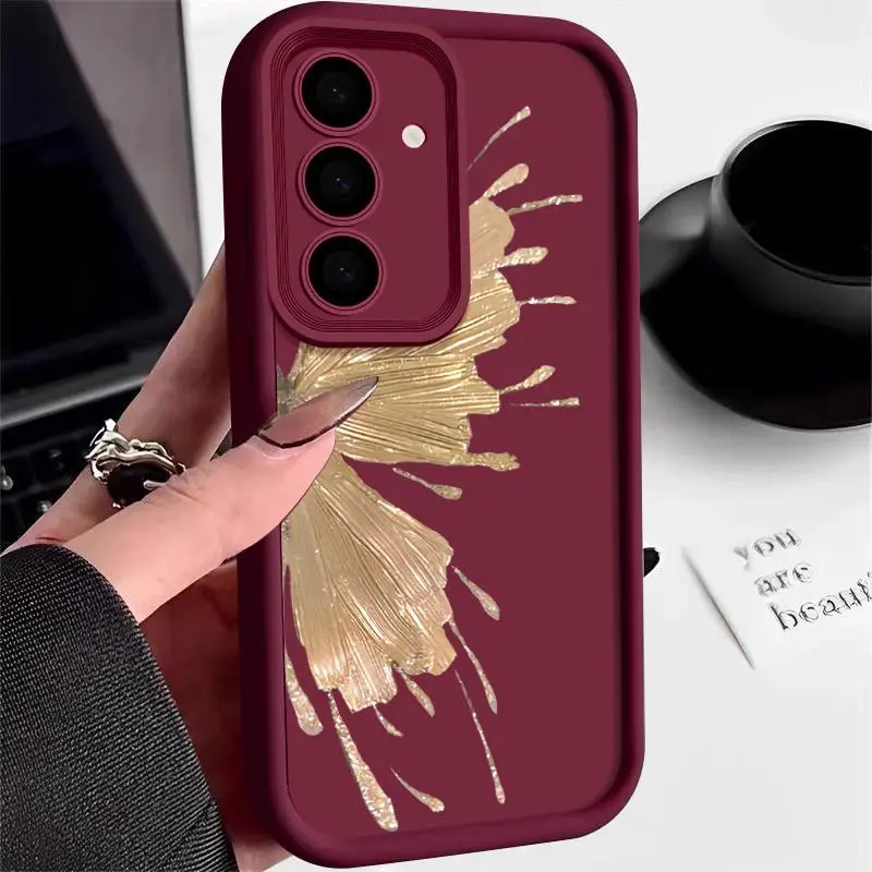 Retro Butterfly Silicone Soft Case