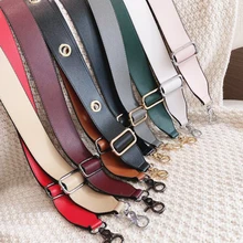 

Leather Bag Strap Women Shoulder Crossbody Bag Belt Adjustable Wide Strap Bag Part Accessories Female Messenger Bag Strap