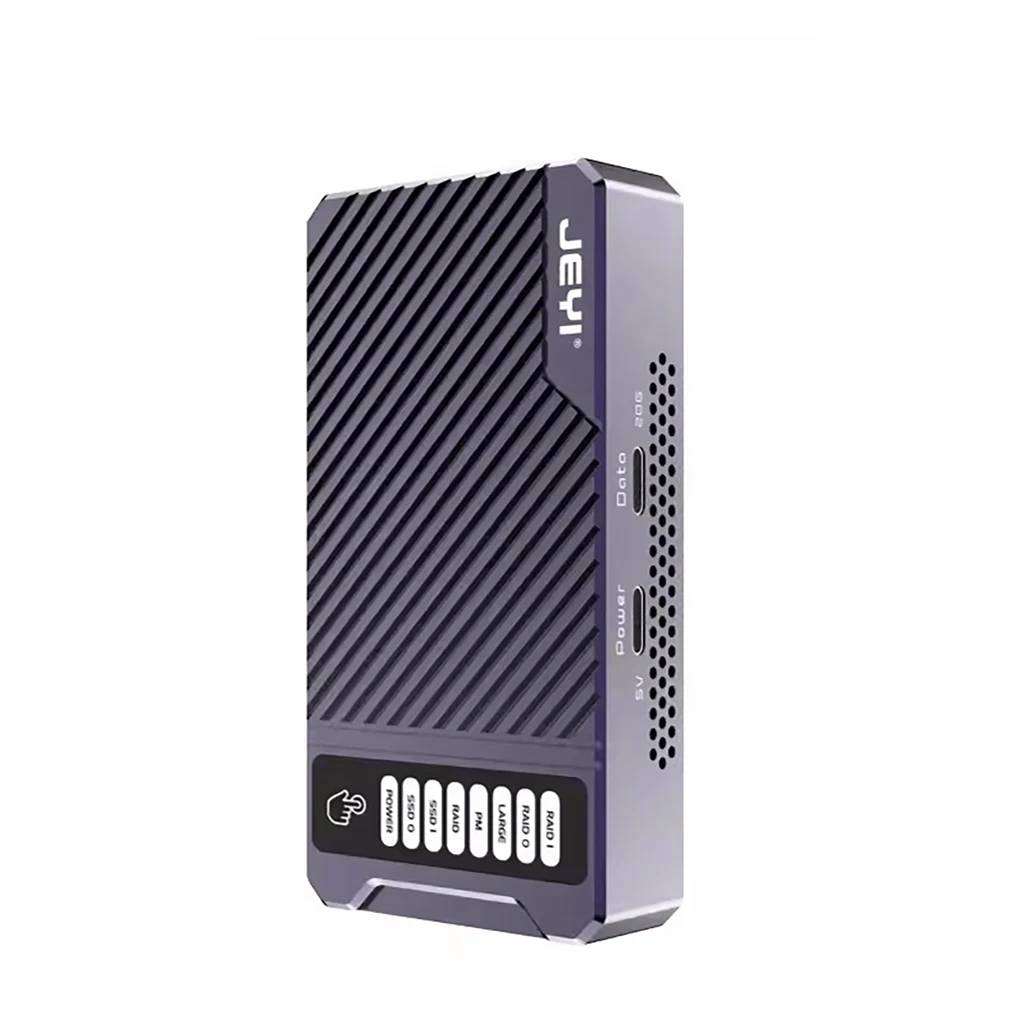 

20 Гбит/с HDD чехол двойной отсек внешний алюминиевый корпус жесткого диска чехол HDD массив для M.2 NVME массив жесткого диска с функцией RAID