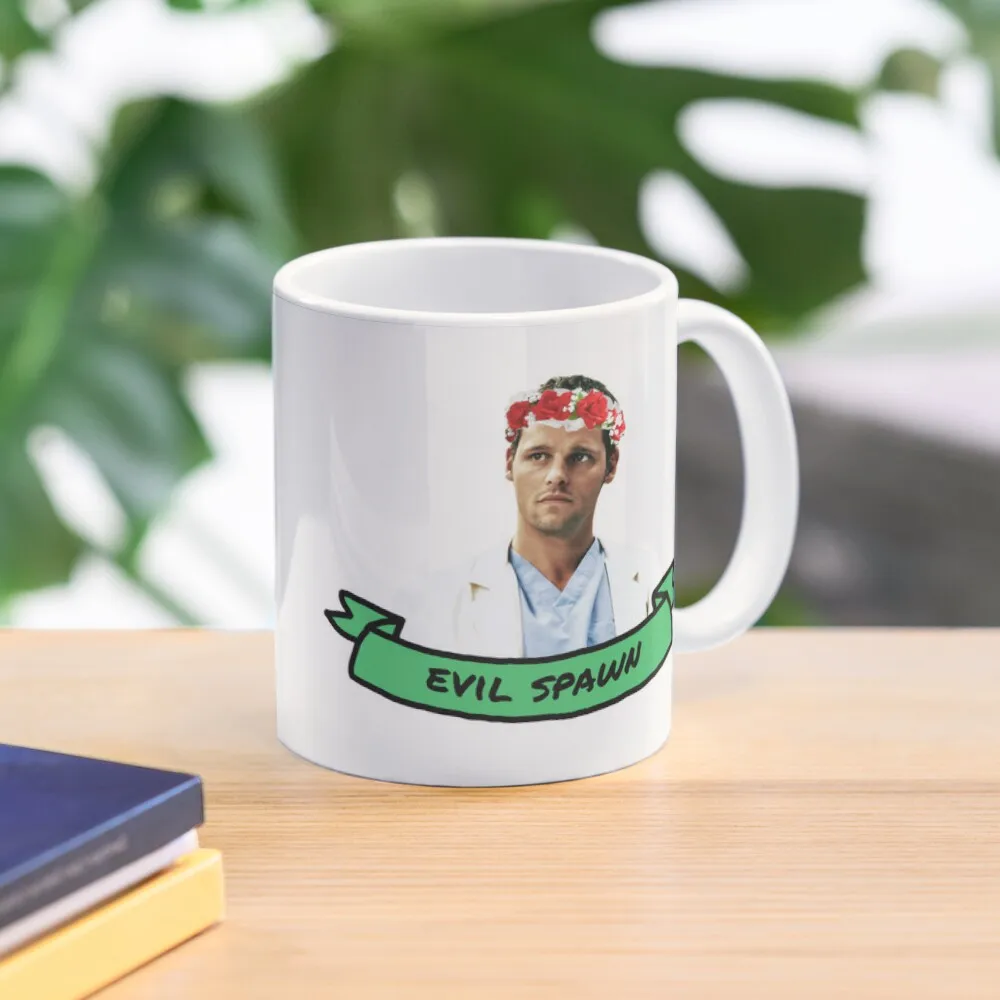 

evil spawn Coffee Mug Cups Ceramic Aesthetic Cups Mug