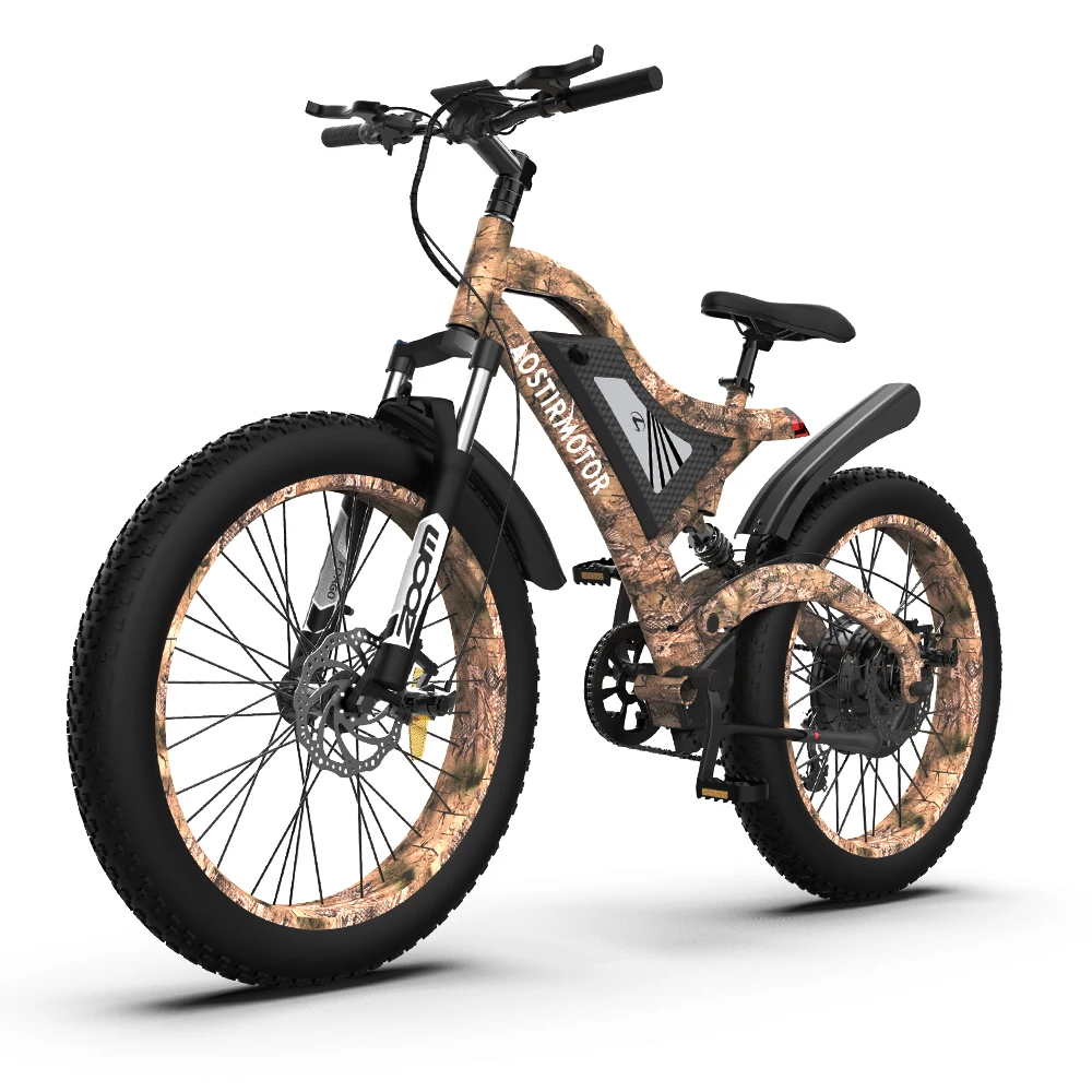 

S18-1500W 26 "1500 Вт Электрический велосипед с толстыми шинами 48 в 15 Ач, съемный литиевый аккумулятор, горный велосипед Shimanos, велосипеды для горных велосипедов