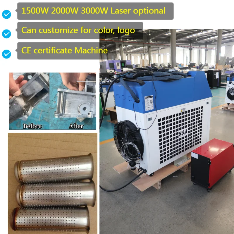 3kw 4 in 1 Handheld Fiber Welding Machine Laser Welder Cutter Cleaner All in One Machine for Stainless Steel Iron lazer 5