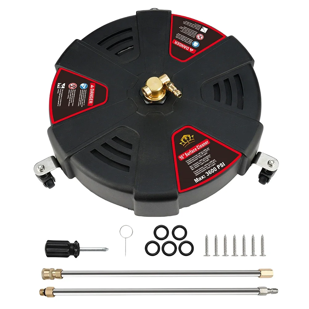 13 ''מכונת מכונת לחץ משטח ניקוי שטוח ניקוי משטח שטוח ניקוי יבש רצפת עבודה כבדה מכונת כביסה עבור טרסות כביש מדרכות