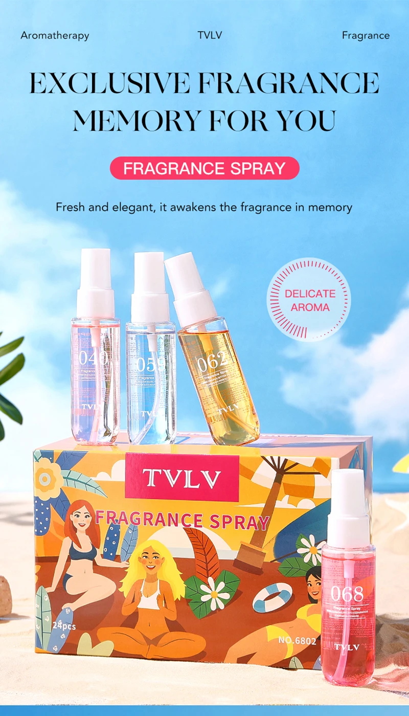 Tvlv Digital Fragrance Spray Set For Hair And Body Long Lasting_voghion.com