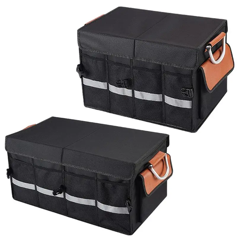 

Auto Car Trunk Organizer Car Trunk Organizer Collapsible Storage Waterproof Durable Multi Storage Tool Auto SUV Trunk Organizer