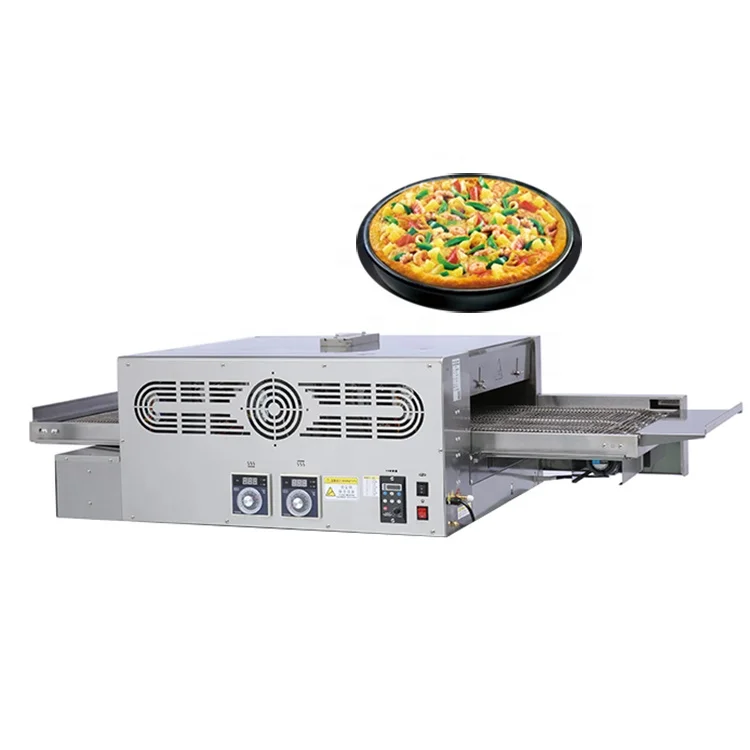 

Commercial 12 20 32 Inch Chain Type baking oven Gas Heating Electric conveyor belt pizza oven