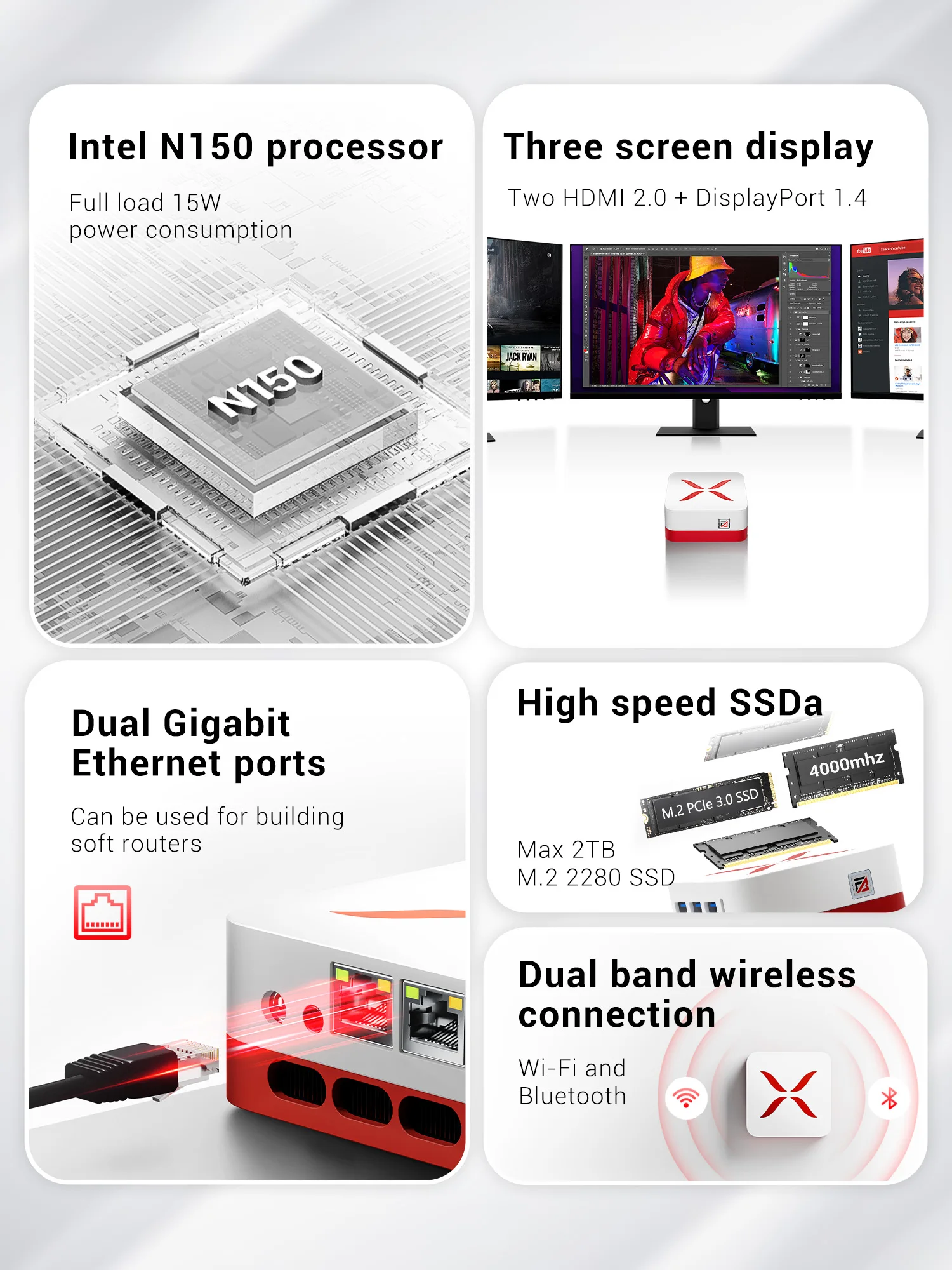 FIREBAT ミニPC Intel N150 16G SSD512G FIREBAT ミニPC Intel N150 16G SSD512G Amazon.co.jp: FIREBATミニPC