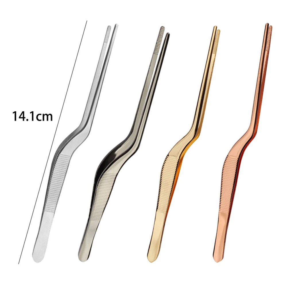 1Pcs Stainless Steel Medical Tweezers Professional Ear Cleaner Care Ear-Pick Tool Top Quality Bending Tools Cleaning Earwax Pick 2