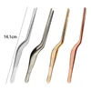 1Pcs Stainless Steel Medical Tweezers Professional Ear Cleaner Care Ear-Pick Tool Top Quality Bending Tools Cleaning Earwax Pick 2
