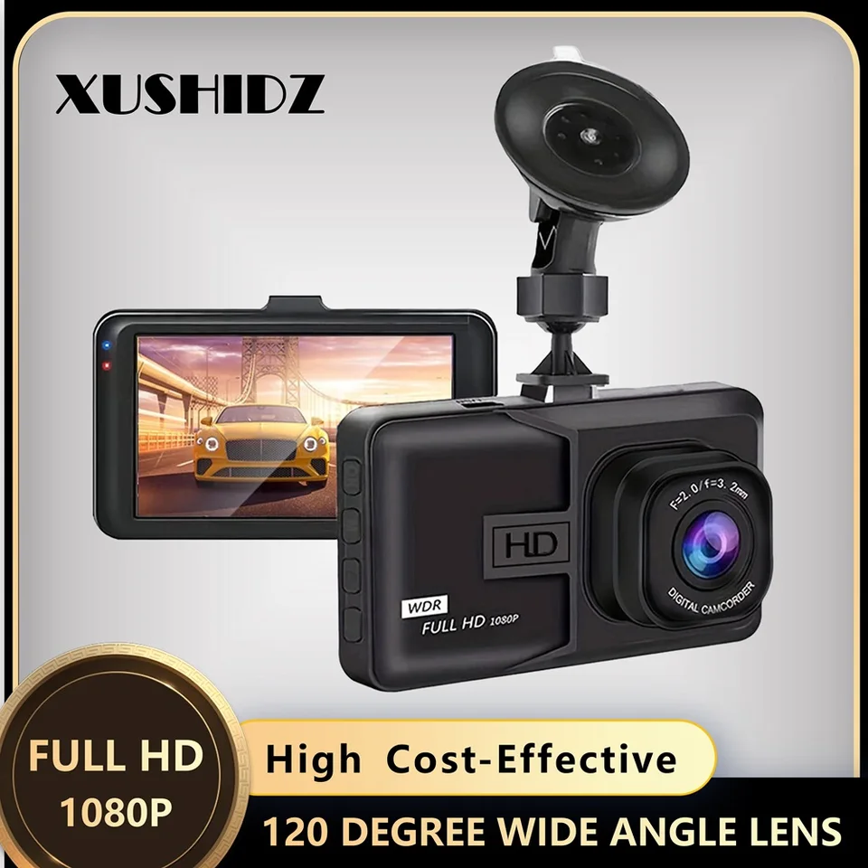 Dashcam full hd per auto con visione notturna & parcheggio_voghion.com