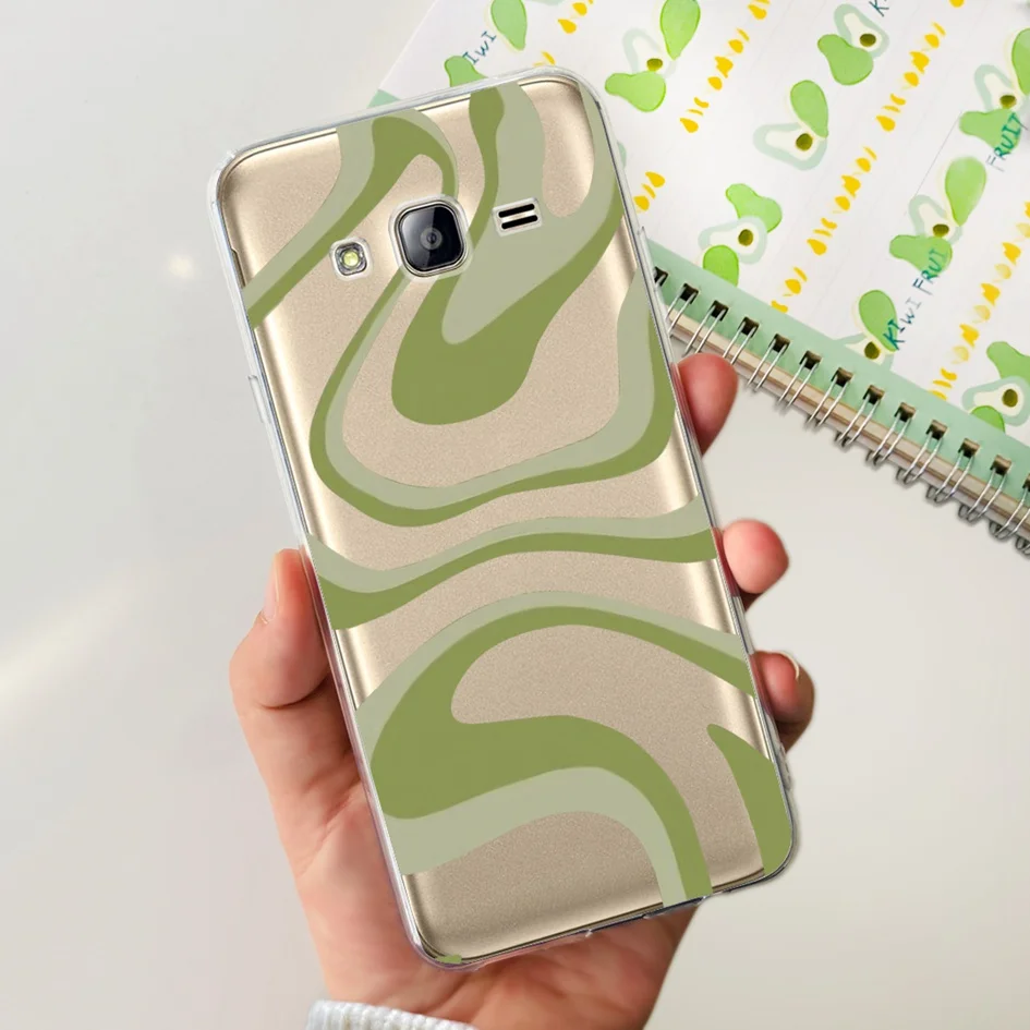 Clear Flower Design Soft TPU Silicone Phone Case