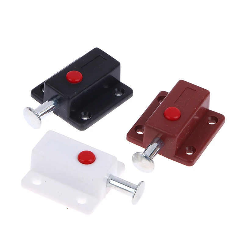 Description Picture 5 of item2Pcs Door Bolts Latch Lock For Door Window Cabinet Box Cupboard Slide Locker Home Safety Bolt DIY Furniture Hardware