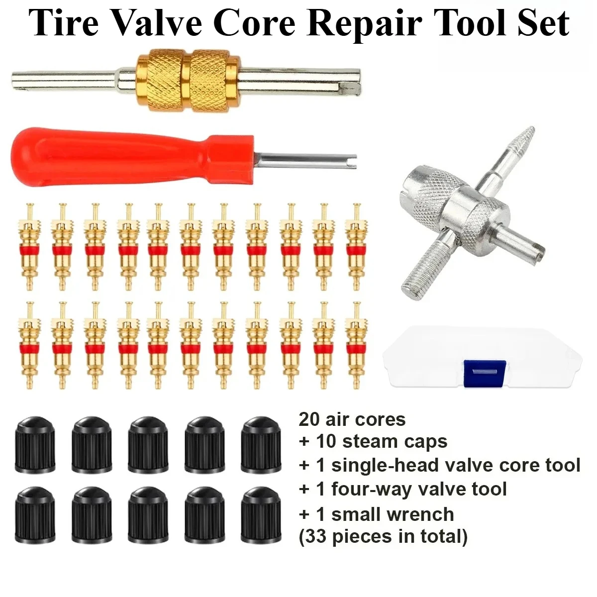 Universal Tire Valve Core Remover Installer Tool Image 3