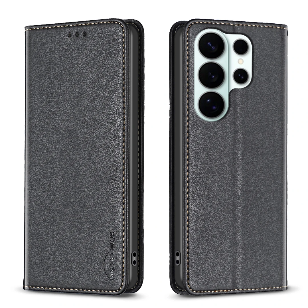 Luxurious Flip Wallet Leather Magnetic Book Case