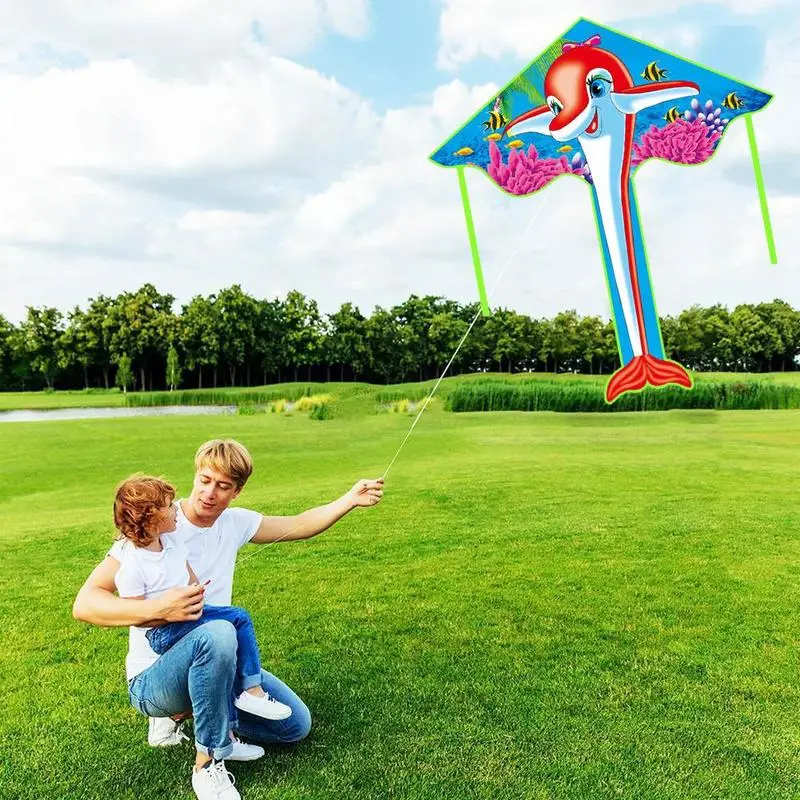 Cerf-Volant Poulpe Violet Géant – Longue Queue 50 M, Nylon Résistant, Idéal Plage Été Enfants & Adultes Débutants