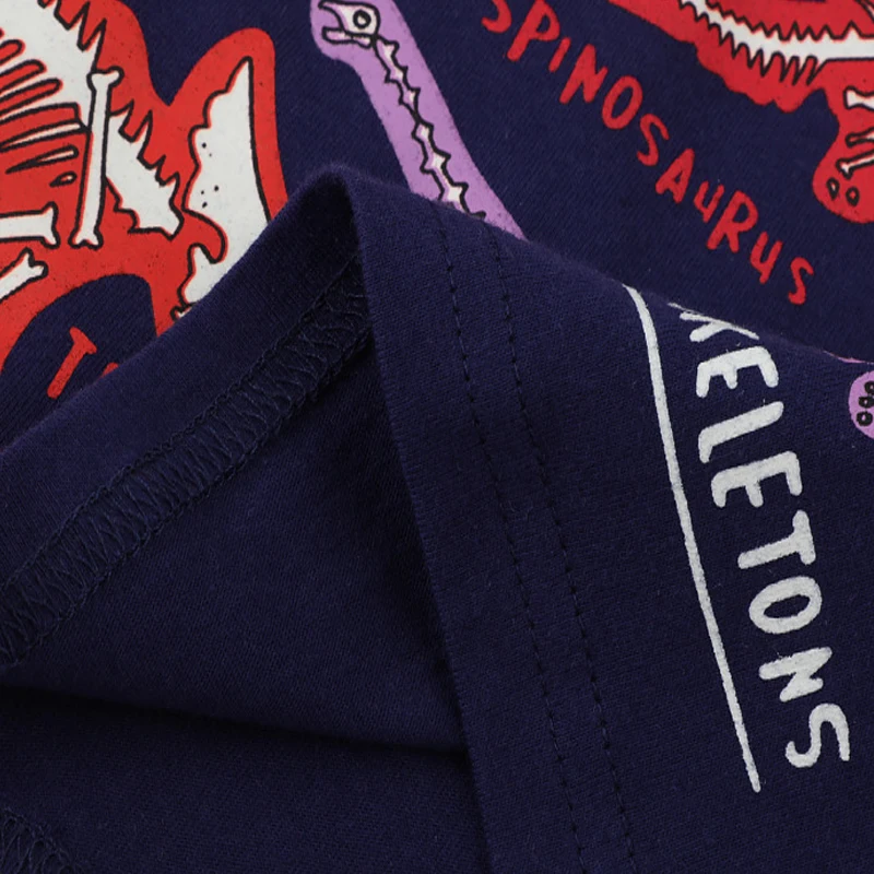 TUONXYE Summer Boys Luminous T-shirt Short Sleeve Cartoon