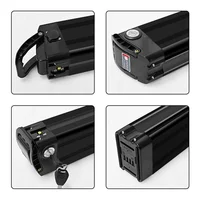 Batterie Li-Ion Silver Fish 11Ah 15Ah 17Ah 20Ah 24V/36V/48V avec chargeur 2A, pour moteur Bafang Silverfish 250W-1000W 5