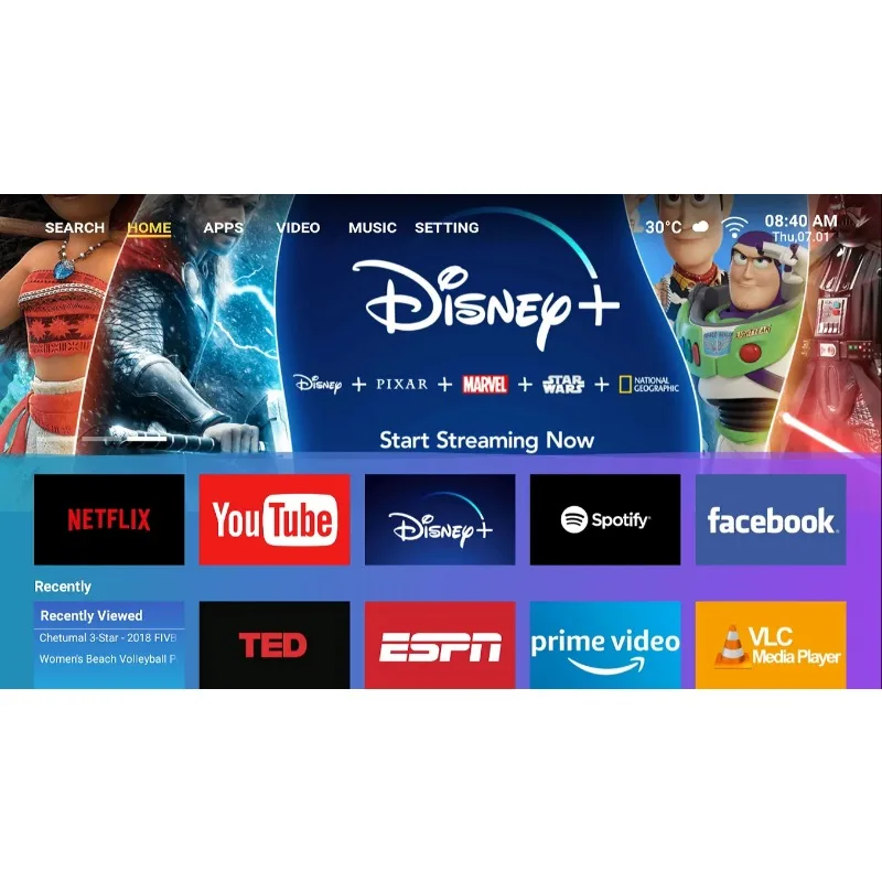 TCL 120Hz Gaming TV OLED 4K Google TV 55 65 75 85 100 120 Inch Smart Android 14 TV HDMI 2.1 AI Voice Control Cinema Display