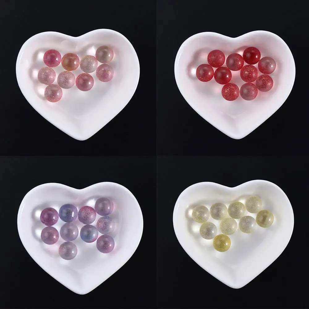 10pcs 12mm Colorful Glass Marbles Kids Marble Run Game Marble Solitaire Toy Accs Vase Filler& Fish Tank Home Decor canicas