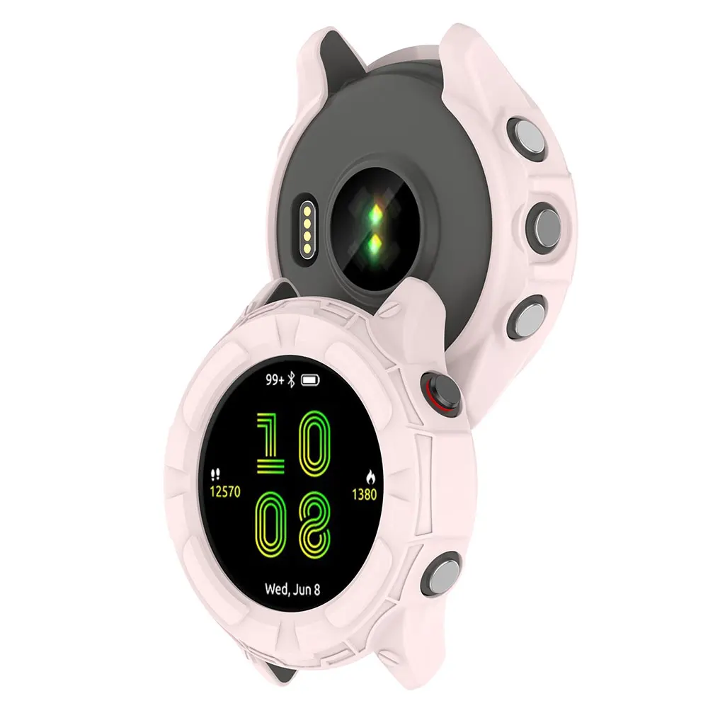 TPU Watch Shockproof Protective Case Cover with Full Screen Protector