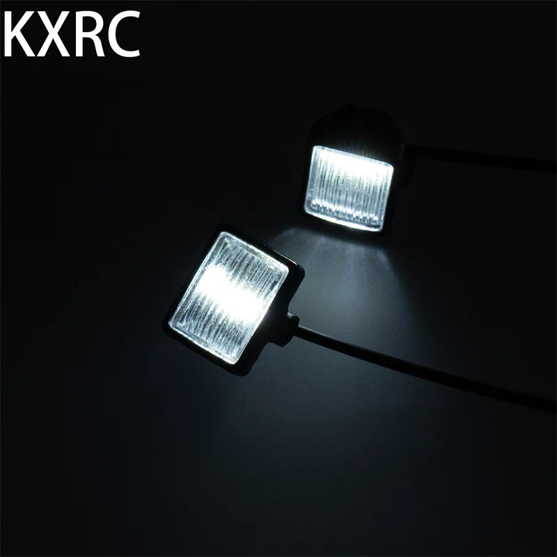 

LED Excavator Boom Spotlight for 1/14 Tamiya RC Truck Trailer Tipper Scania Benz Actros 3363 Volvo MAN LESU Kabolite Car Parts