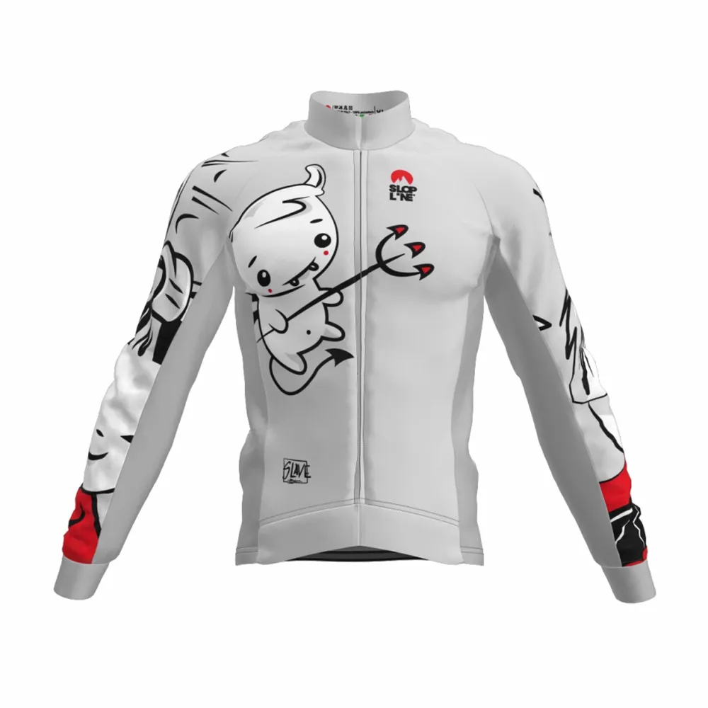 Slopline Winter Cycling Jacket Man Thermal Long Sleeve Maillot Ciclismo Hombre Invierno Bicycle Lightweight Thermal Jacket