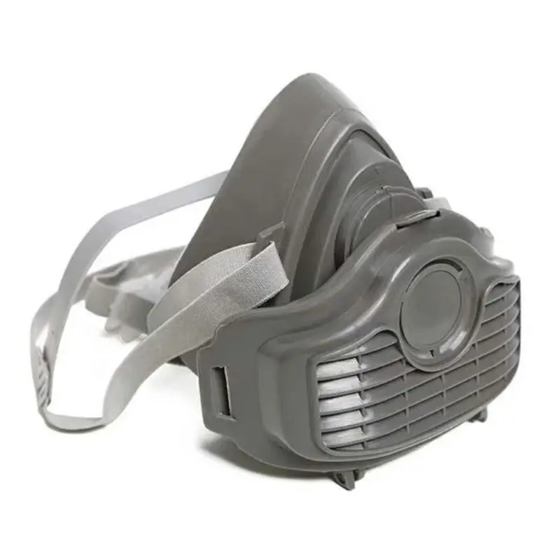 

Practical Facepiece Respirator Cotton Filter Comfort Adjustable For Painting Sanding Chemicals Gases Dust Easy to Use Anti-Dust