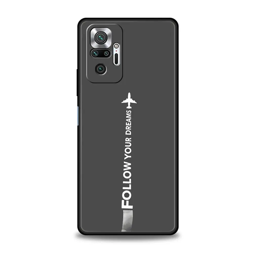 Airplane Pattern Soft Phone Case – Premium Protection Cover