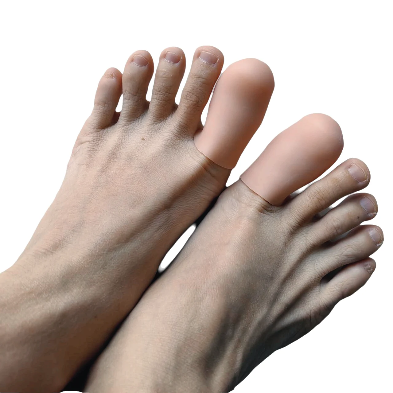 

2Pcs=1Pair Hammer Big Toe Separators Finger Toe Protector Silicone Gel Pain Relief Preventing Blisters Corns Nail Tool Foot Care