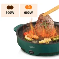 Multicuiseur électrique 220V, poêle antiadhésive, barbecue domestique, machine à cuisiner pour steak, poisson, omelette 1