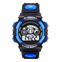 Children Watch Sport Kids Watches Silicone Strap Waterproof LED Digital Watch for Kid Children Student Girl Boy Wristwatch Clock 1