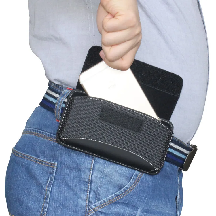 

Мобильный телефон сумка с поясом, подвесная поясная сумка, новая горизонтальная сумка из ткани Оксфорд с поясом