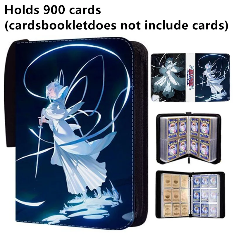 400/900pcs BLEACH Card Album Book Folder 4/9 Card Slots