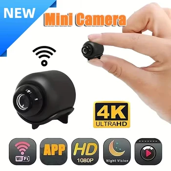 1080P Mini Telecamera di Sorveglianza Senza Fili di Sicurezza Video Cam Visione Notturna Rilevazione di Movimento Videocamera Cam Monitor Smart Home 2026 Nuovo