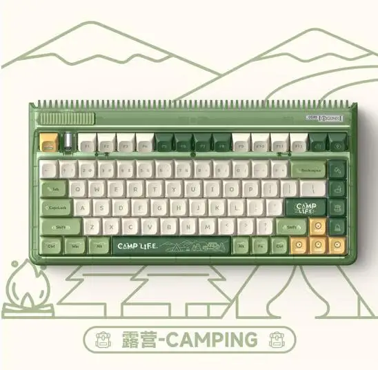 

IQUNIX OG80 wreck diving OG80 CAMPING wireless mechanical keyboard hot plug RGB Backlit