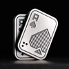 Metal Skull Push Slider Stress Relief Toy Anti Stress EDC Top Spinning Poker Toys Portable Decompress Magnetic Toys Adults Gifts 1