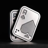 Metal Skull Push Slider Stress Relief Toy Anti Stress EDC Top Spinning Poker Toys Portable Decompress Magnetic Toys Adults Gifts 1