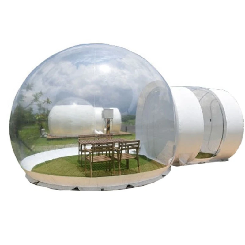 

3M Outdoor Camping Inflatable Bubble Tent Large DIY House Home Backyard Camping Cabin Lodge Air Bubble Transparent Tent