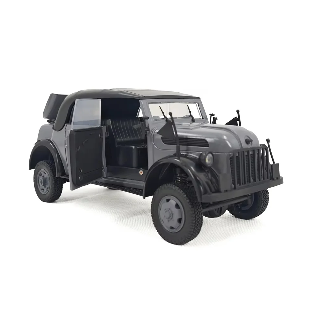 1/18 Kubingke Hengguan Remote Control Toy Car German Command Vehicle Sound And Light Remote Control Climbing Vehicle Smoke Car 4