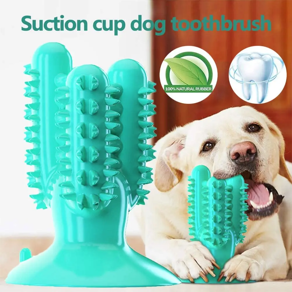 

NEW Dog Toothbrush Toys for Dogs Interactive Toy Training IQ Teeth Cleaning Durable Small Medium Large Dog Puppy Chewing